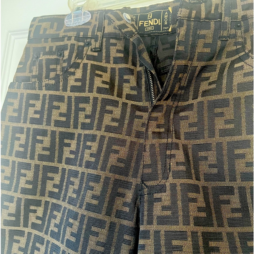 Fendi Zuca Print pants